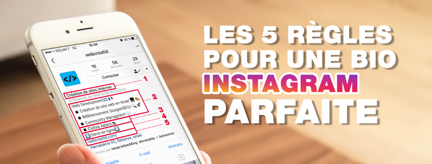 Biographie Instagram : 5 astuces pour une bio parfaite