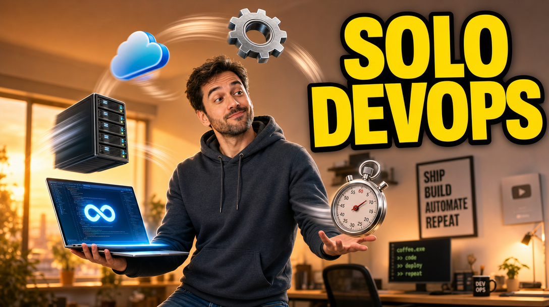 DevOps light pour développeur solo : la stack minimum efficace en 2026