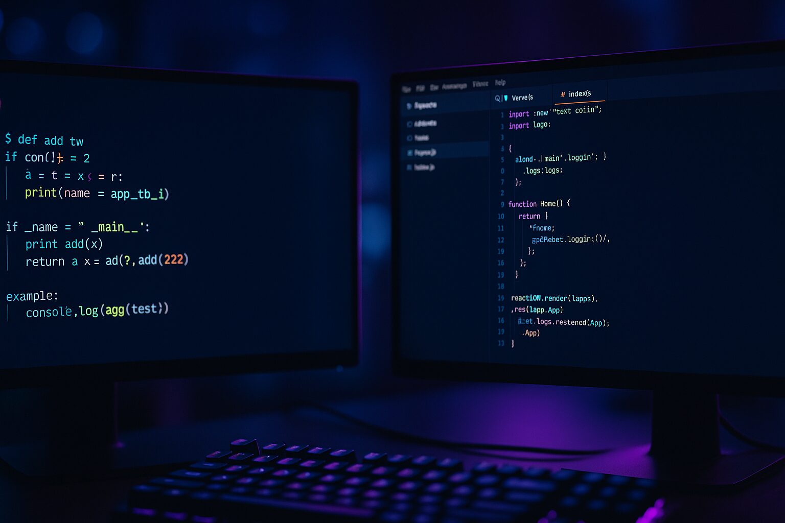 Terminal Claude Code en pleine session de refactoring sur un dual-écran de développeur en 2026