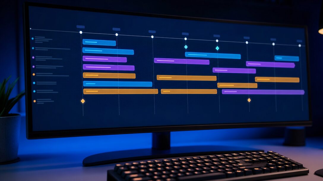 Plan stratégique sur six mois combinant SEO traditionnel et optimisation pour réponses IA