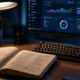Carnet de notes ouvert près d'un écran de développeur évoquant un retour d'expérience vibe coding