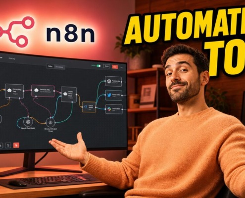 Image hero pour: n8n ia workflows developpement agents