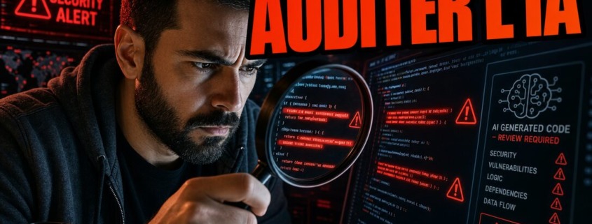 Image hero pour: securite code genere ia audit